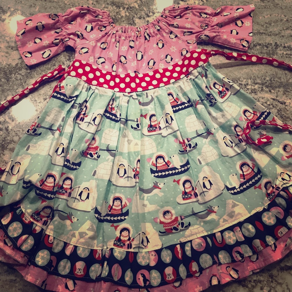 Blu Moon Design 4t Holiday Dress